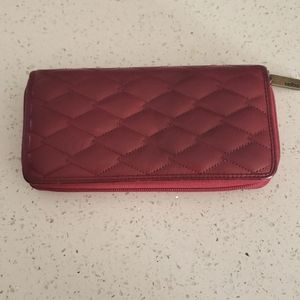 HOBO Deep Red Wallet